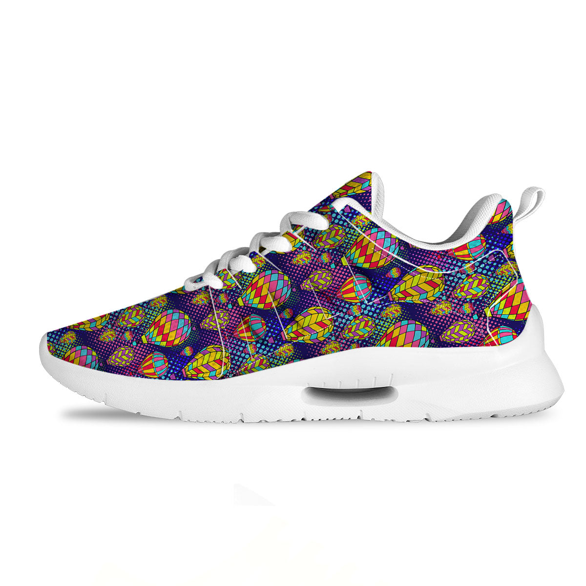 Balloon Air Retro Print Pattern Tennis Shoes-grizzshop