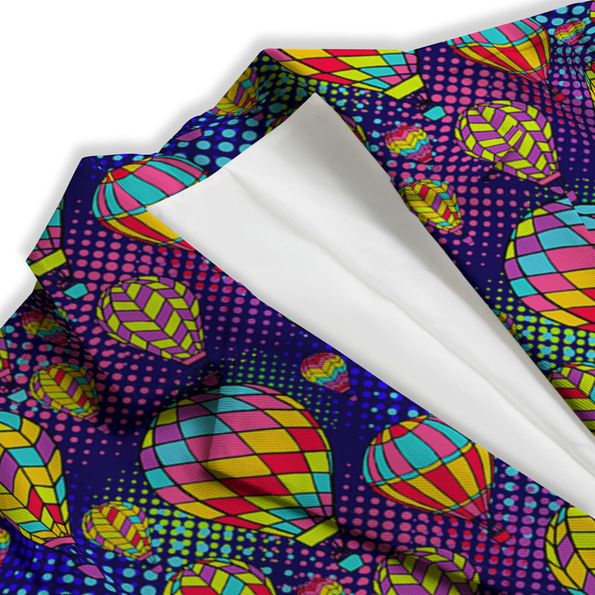 Balloon Air Retro Print Pattern Women's Blazer-grizzshop