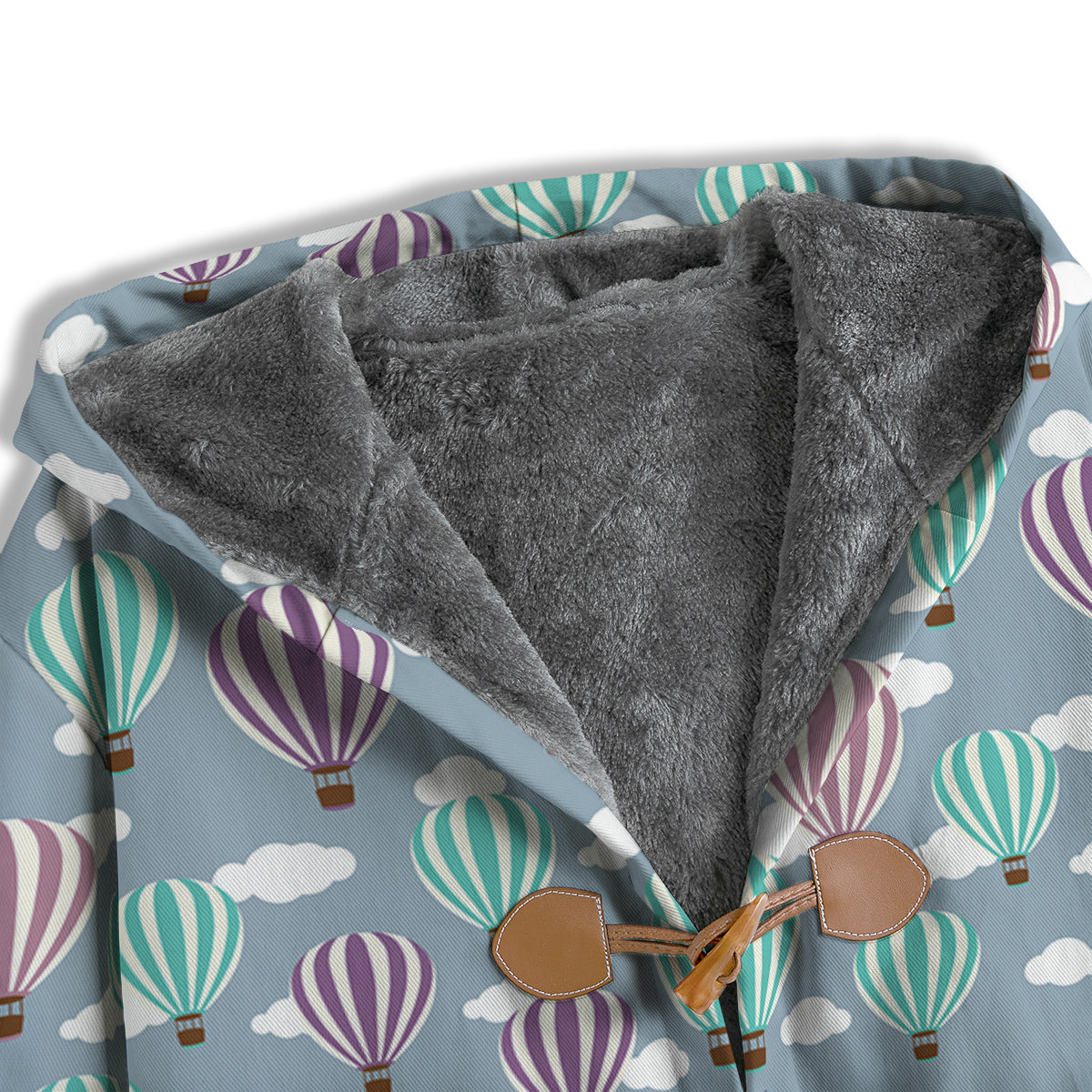Balloon Cartoon Print Pattern Men's Windbreaker Jacket-grizzshop