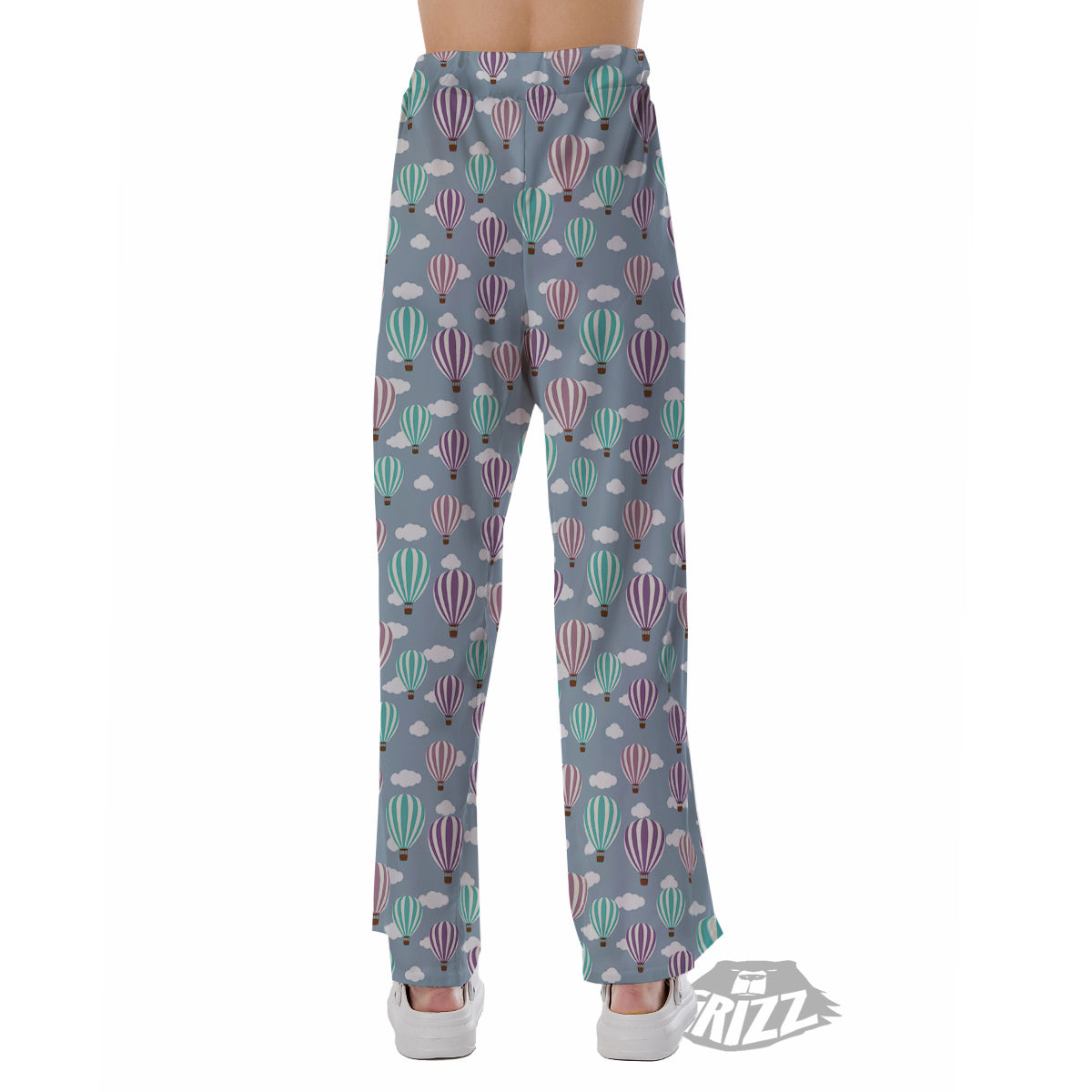 Balloon Cartoon Print Pattern Pajama Pants-grizzshop