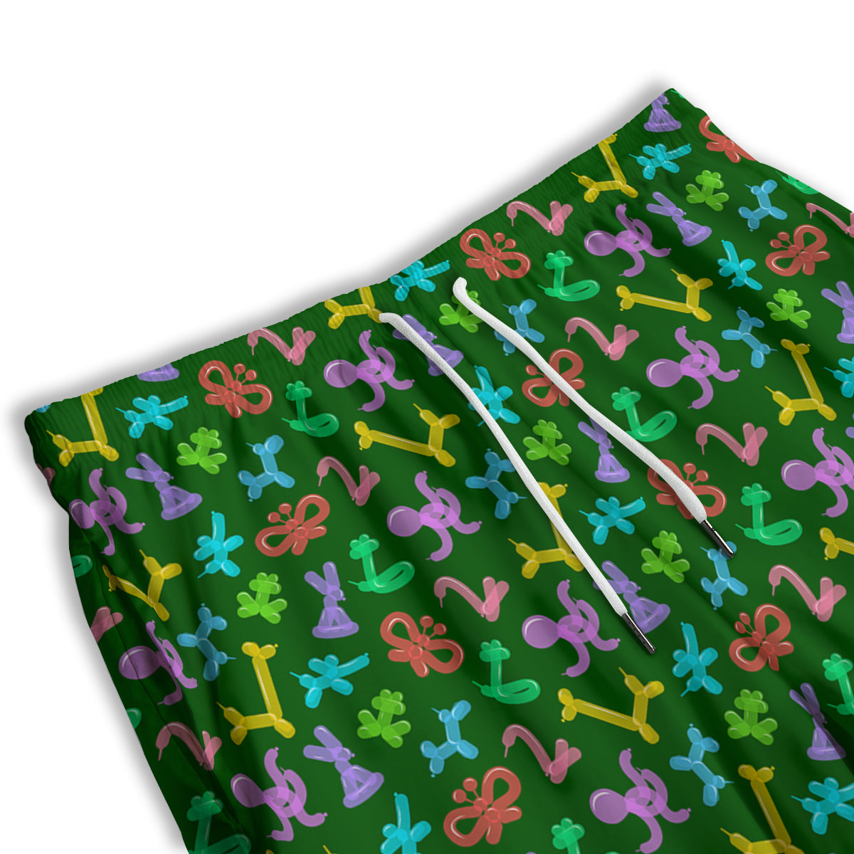 Balloon Modelling Print Pattern Men's Athletic Shorts