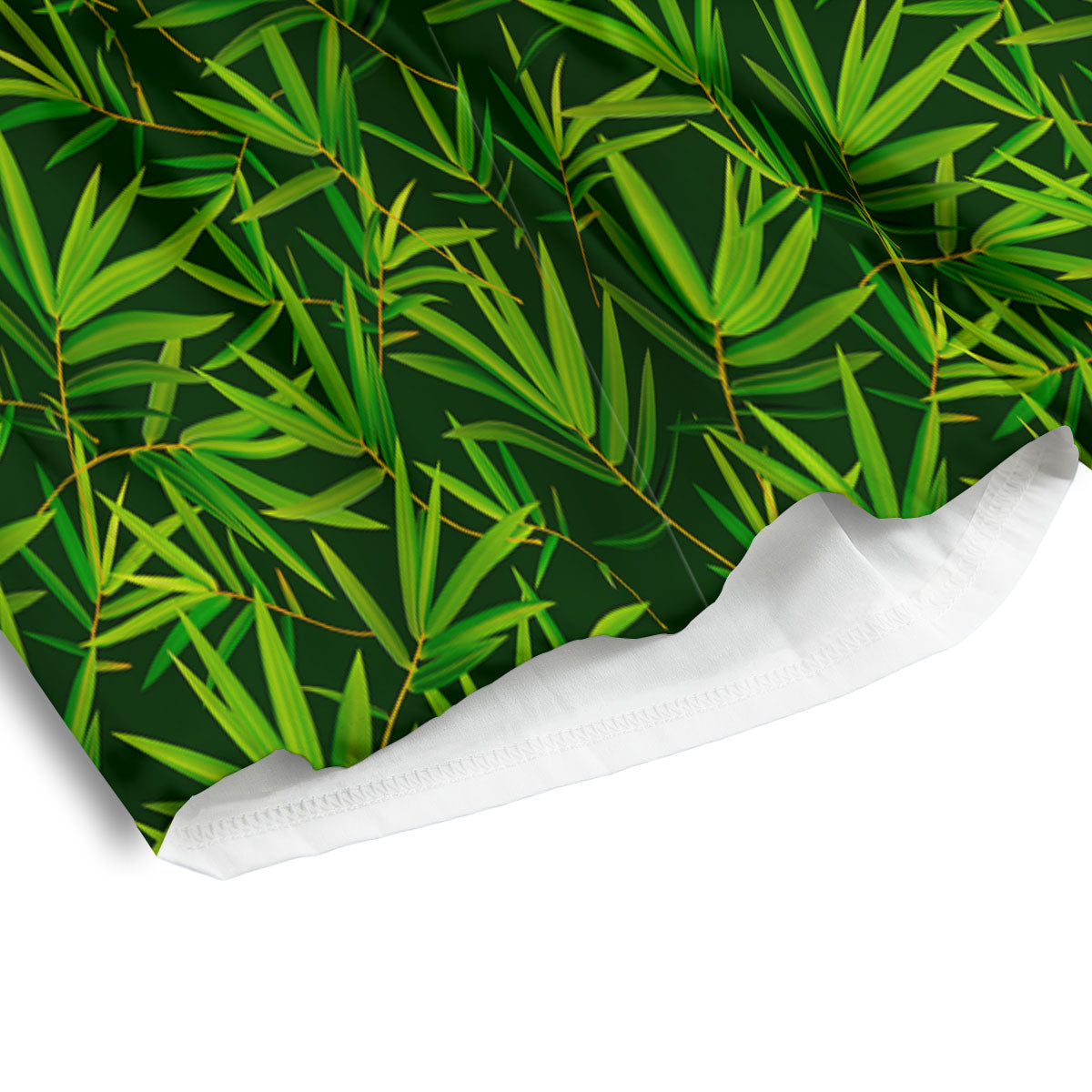 Banana Leave Palm Tree Print Pattern Men's Athletic Shorts