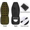 Banana Black Cartoon Print Pattern Car Seat Covers-grizzshop