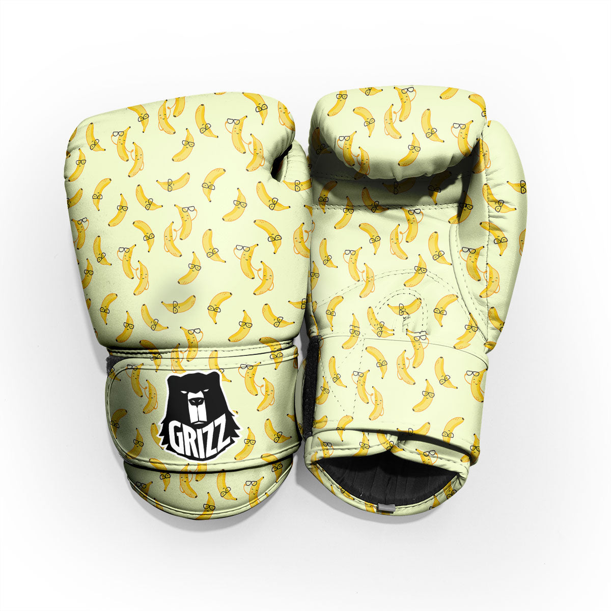 Banana Cute Print Pattern Pro Boxing Glove