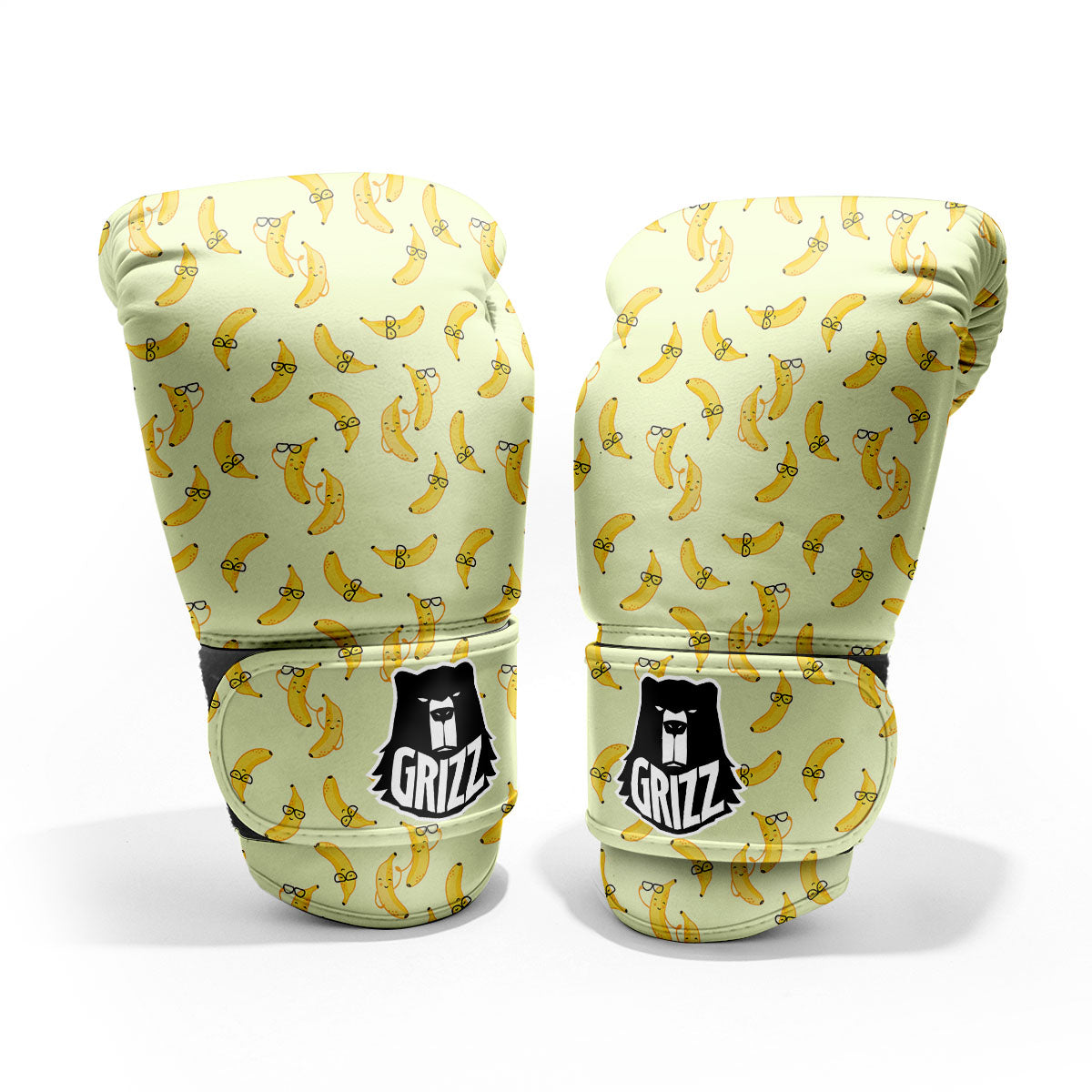 Banana Cute Print Pattern Pro Boxing Glove