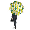 Banana Geometric Yellow Print Pattern Umbrella-grizzshop