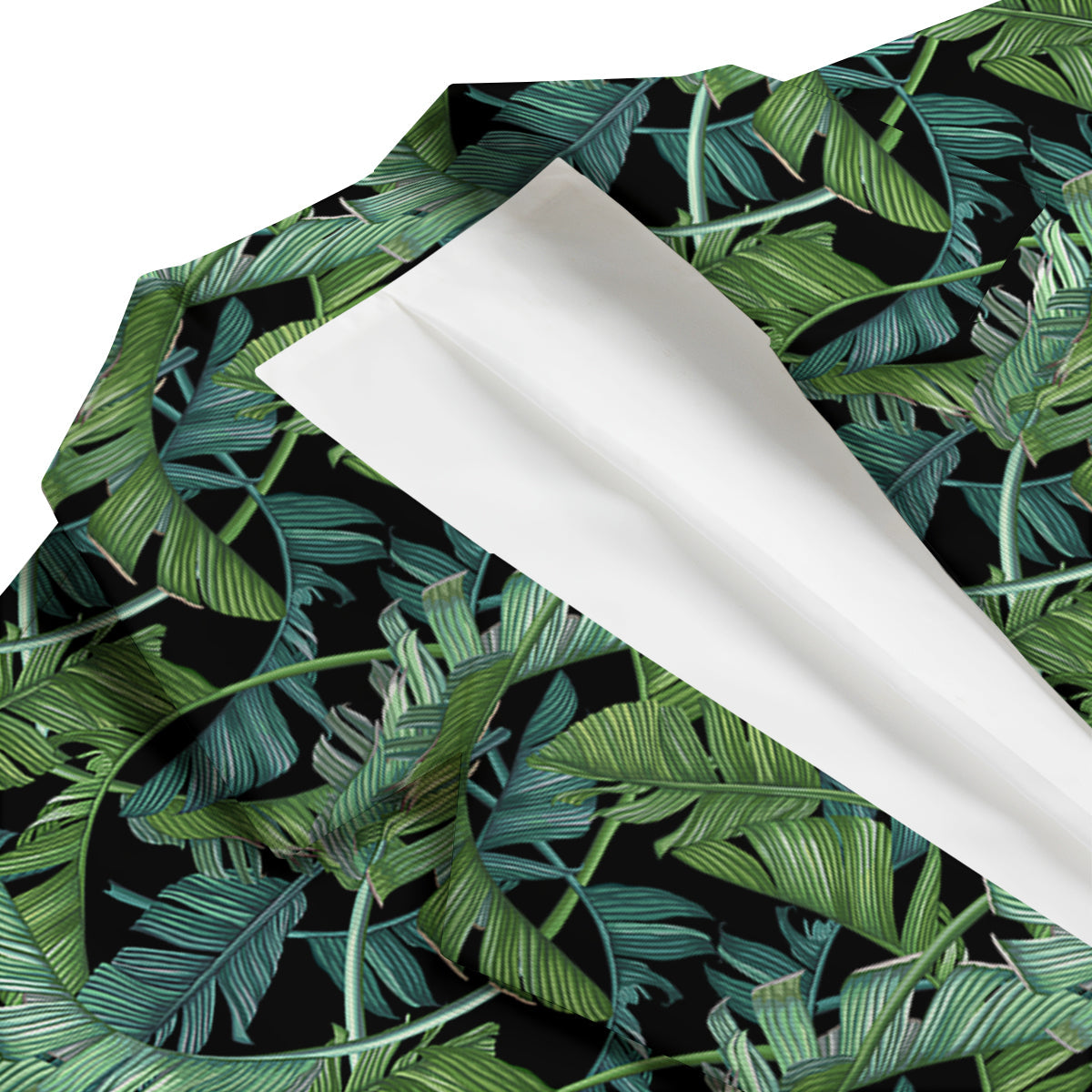 Banana Leaf Print Pattern Men's Blazer-grizzshop
