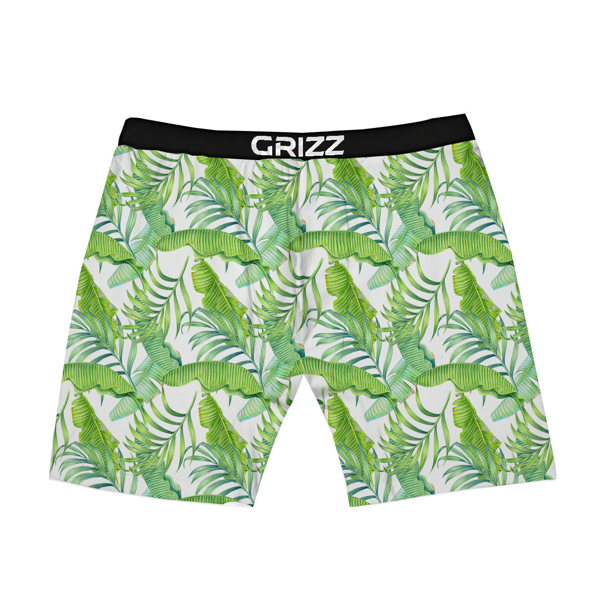 Banana Leave Palm Tree Print Pattern Boxer Briefs-grizzshop