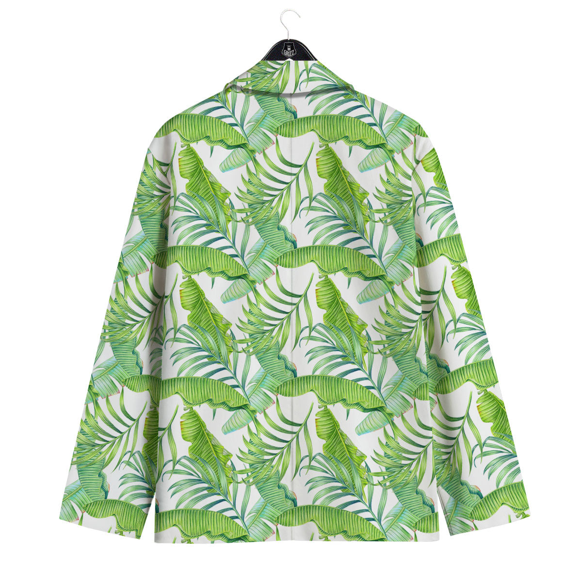 Banana Leave Palm Tree Print Pattern Men's Sport Coat-grizzshop