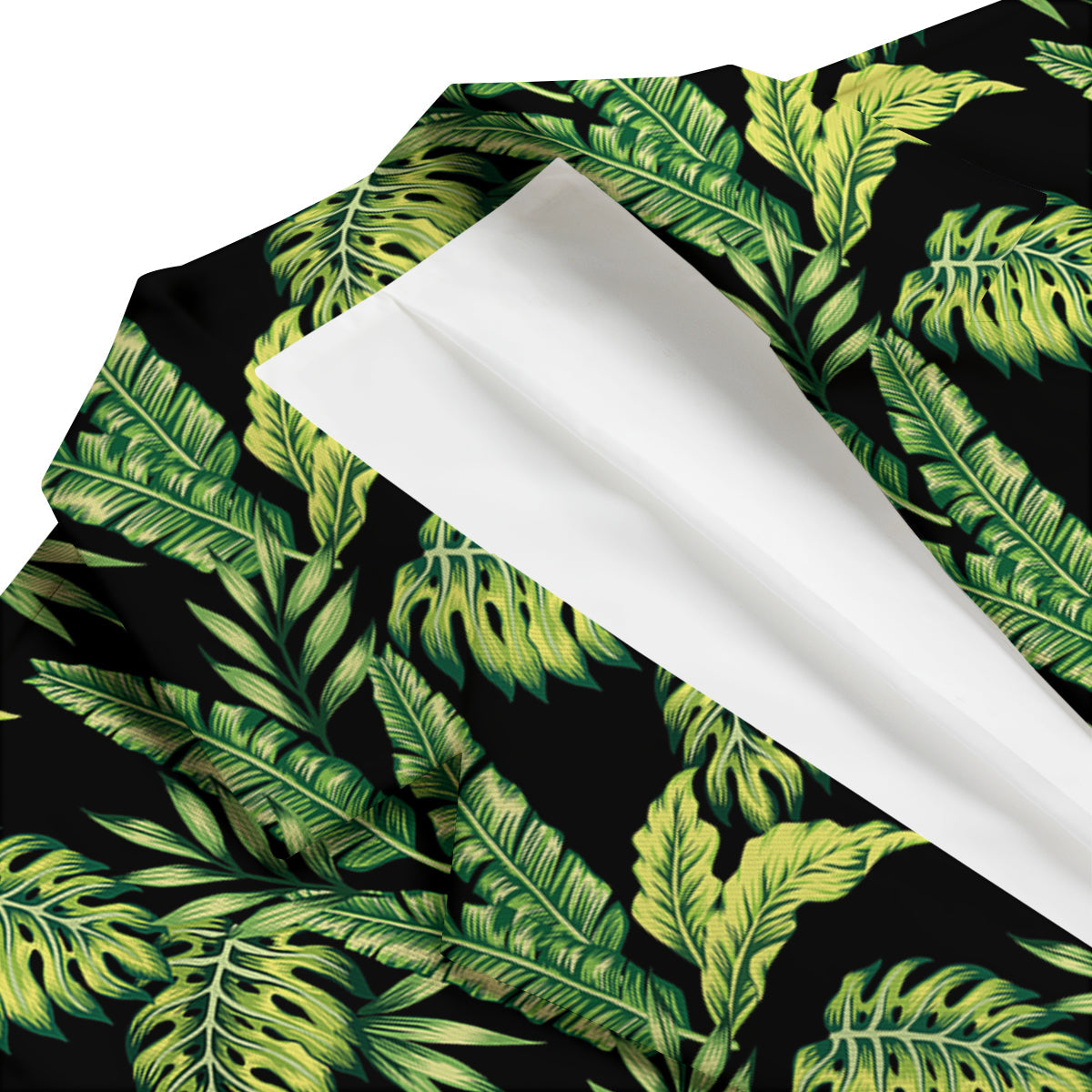 Banana Palm Leaf Print Pattern Men's Blazer-grizzshop