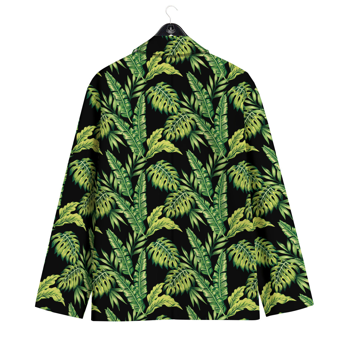 Banana Palm Leaf Print Pattern Men's Sport Coat-grizzshop