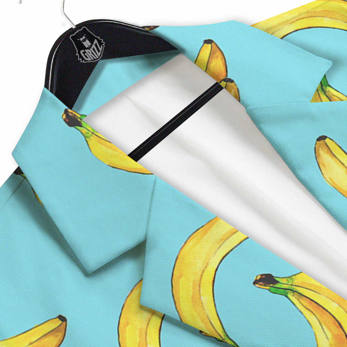 Banana Watercolor Print Pattern Men's Sport Coat-grizzshop