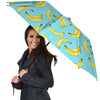 Banana Watercolor Print Pattern Umbrella-grizzshop