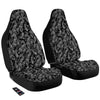 Bandana Black Paisley Print Pattern Car Seat Covers-grizzshop