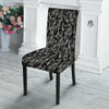 Bandana Black Paisley Print Pattern Dining Chair Slipcover-grizzshop