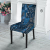 Bandana Blue Paisley Print Pattern Dining Chair Slipcover-grizzshop