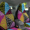 Bandana Paisley Colorful Square Print Car Seat Covers-grizzshop