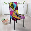 Bandana Paisley Colorful Square Print Dining Chair Slipcover-grizzshop