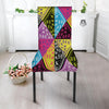 Bandana Paisley Colorful Square Print Dining Chair Slipcover-grizzshop