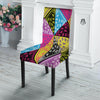 Bandana Paisley Colorful Square Print Dining Chair Slipcover-grizzshop