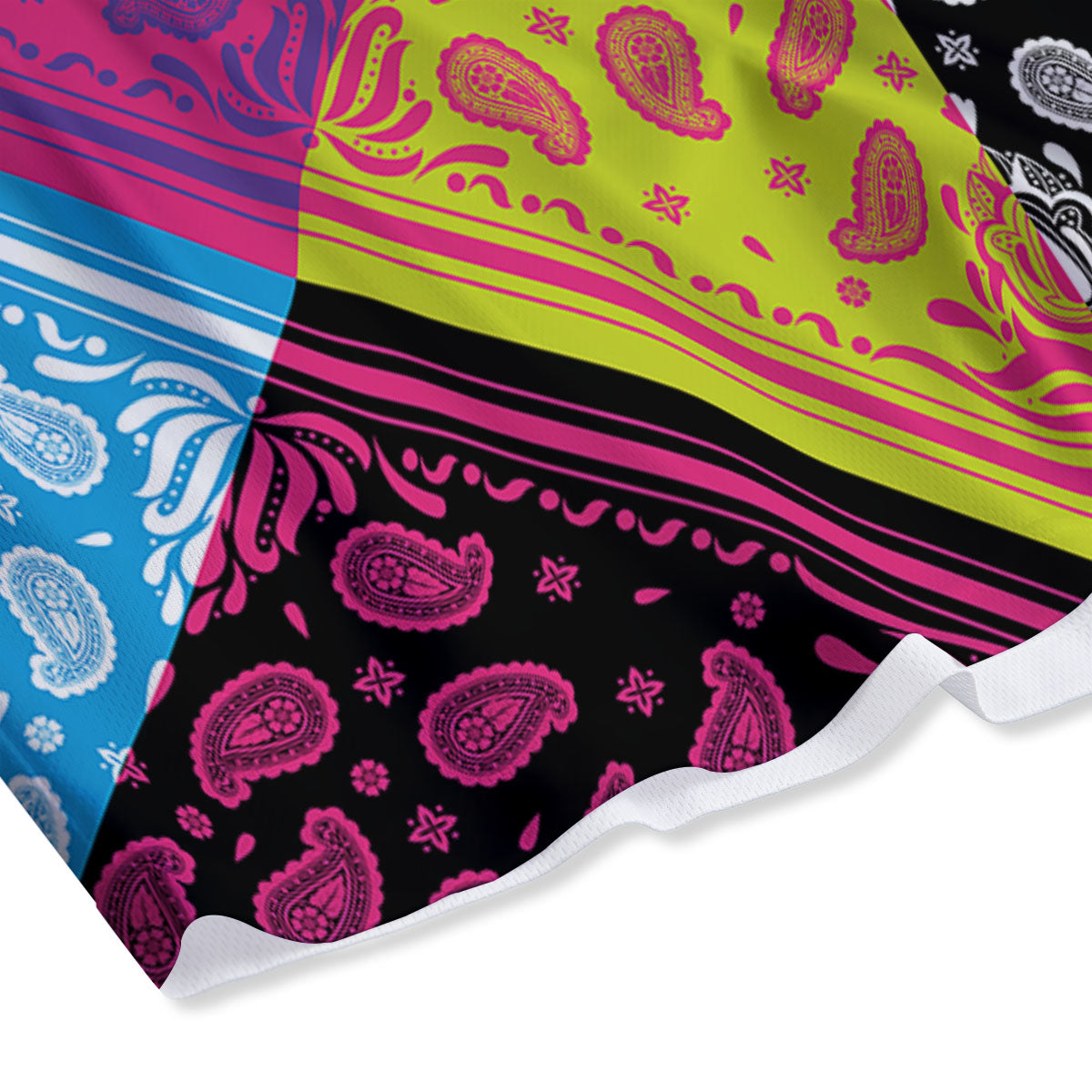 Cabbage Fresh Leaf Print Mesh Shorts
