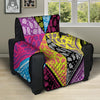 Bandana Paisley Colorful Square Print Recliner Protector-grizzshop