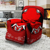 Bandana Red Hannya Demon Print Recliner Slipcover-grizzshop