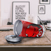 Bandana Red Hannya Demon Print Tumbler-grizzshop