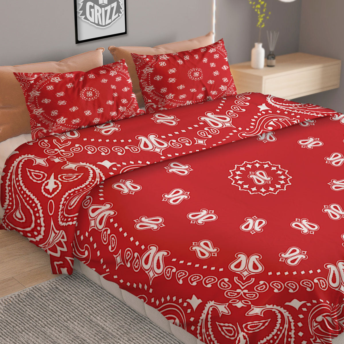 Banana Geometric Yellow Print Pattern Duvet Cover Bedding Set