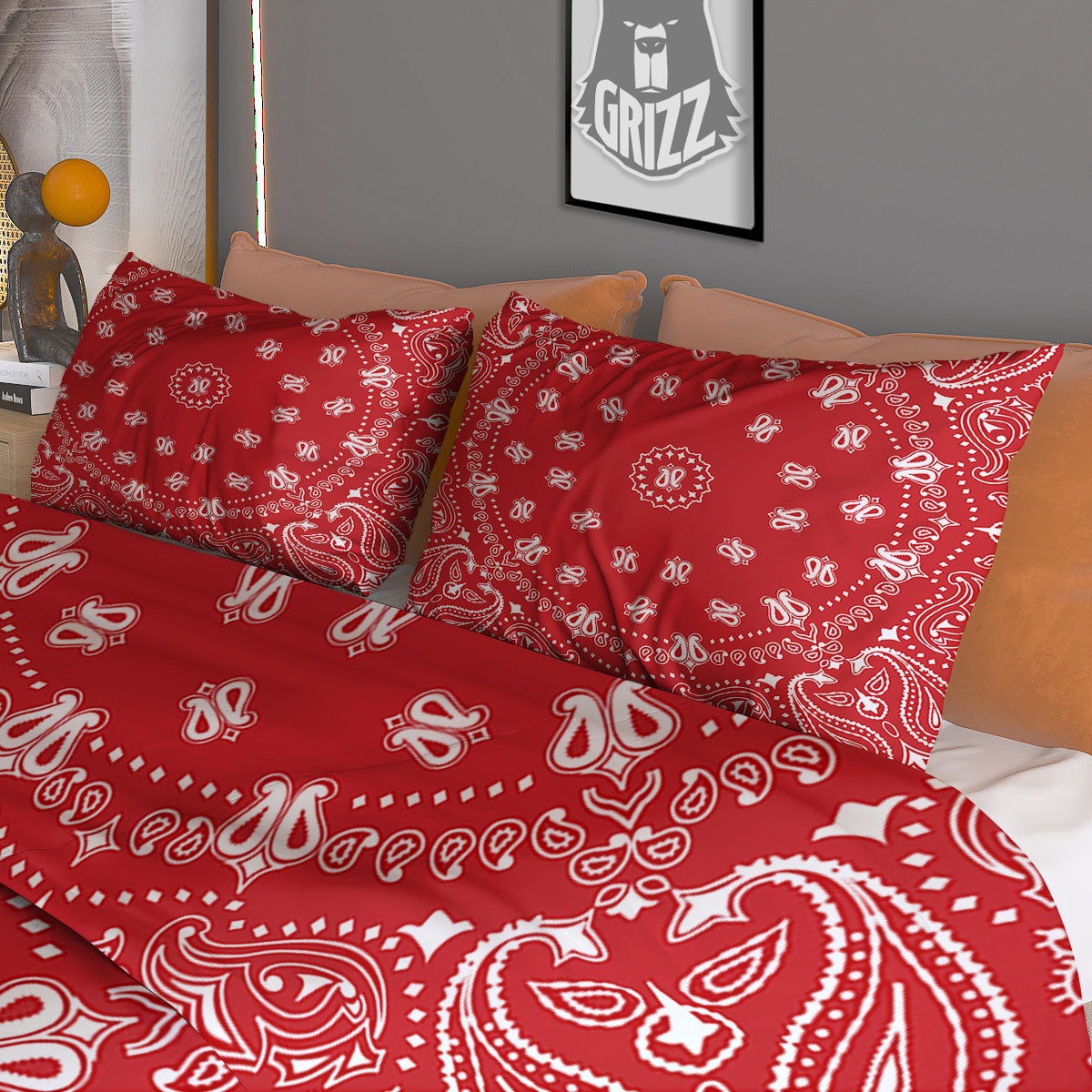 Banana Geometric Yellow Print Pattern Duvet Cover Bedding Set