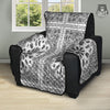 Bandana White And Black Paisley Print Pattern Recliner Protector-grizzshop