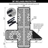 Bandana White And Black Paisley Print Pattern Recliner Protector-grizzshop