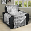 Bandana White Paisley Print Pattern Recliner Protector-grizzshop