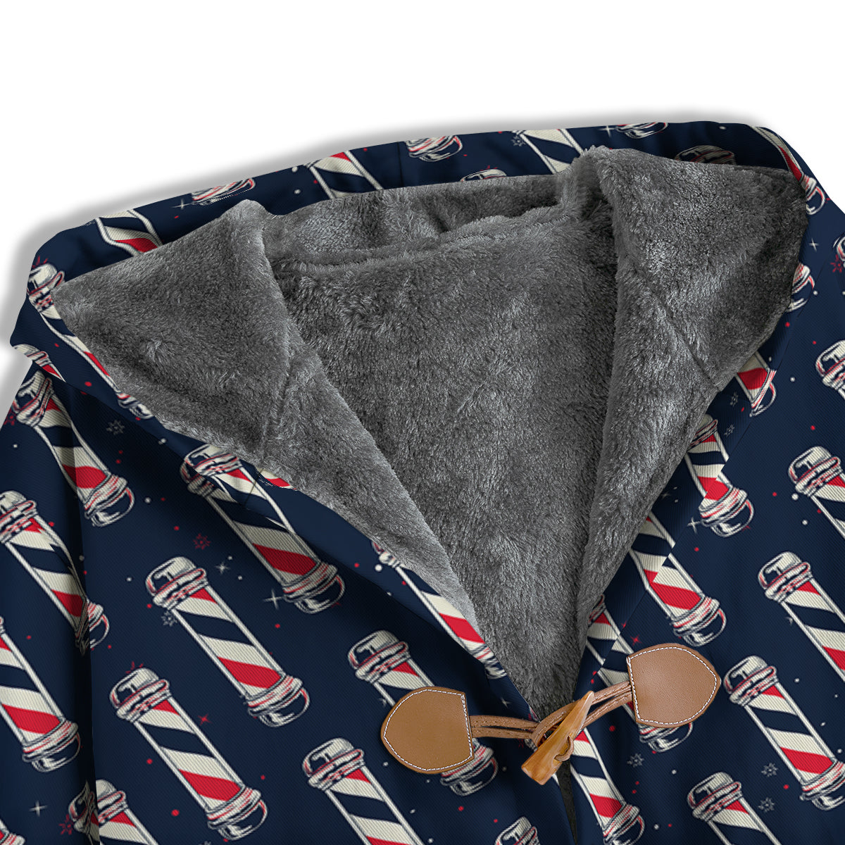Barber Pole Print Pattern Men's Windbreaker Jacket-grizzshop