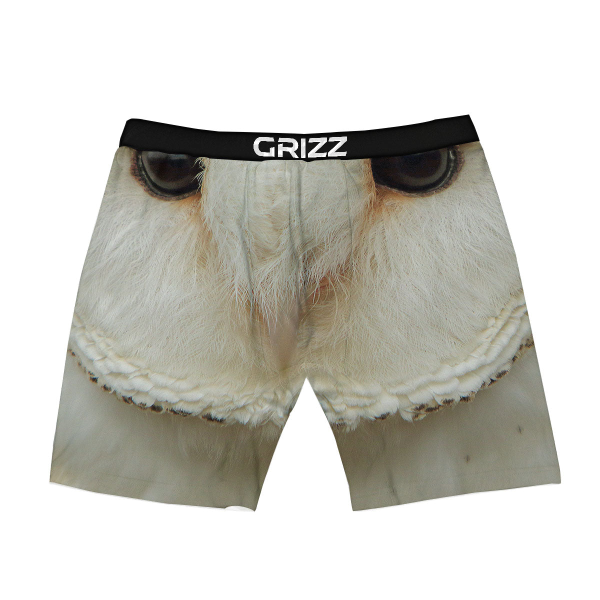 Barn Owl Print Boxer Briefs-grizzshop