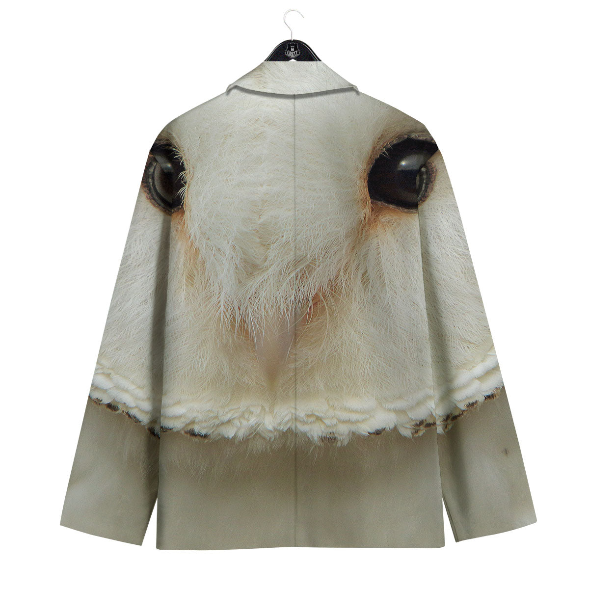 Barn Owl Print Men's Sport Coat-grizzshop