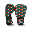 Baseball Fire Pattern Print Boxing Gloves-grizzshop