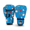 Baseball Pattern Print Boxing Gloves-grizzshop