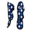 Baseball Star Pattern Print Muay Thai Shin Guards-grizzshop