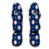 Baseball Star Pattern Print Muay Thai Shin Guards-grizzshop