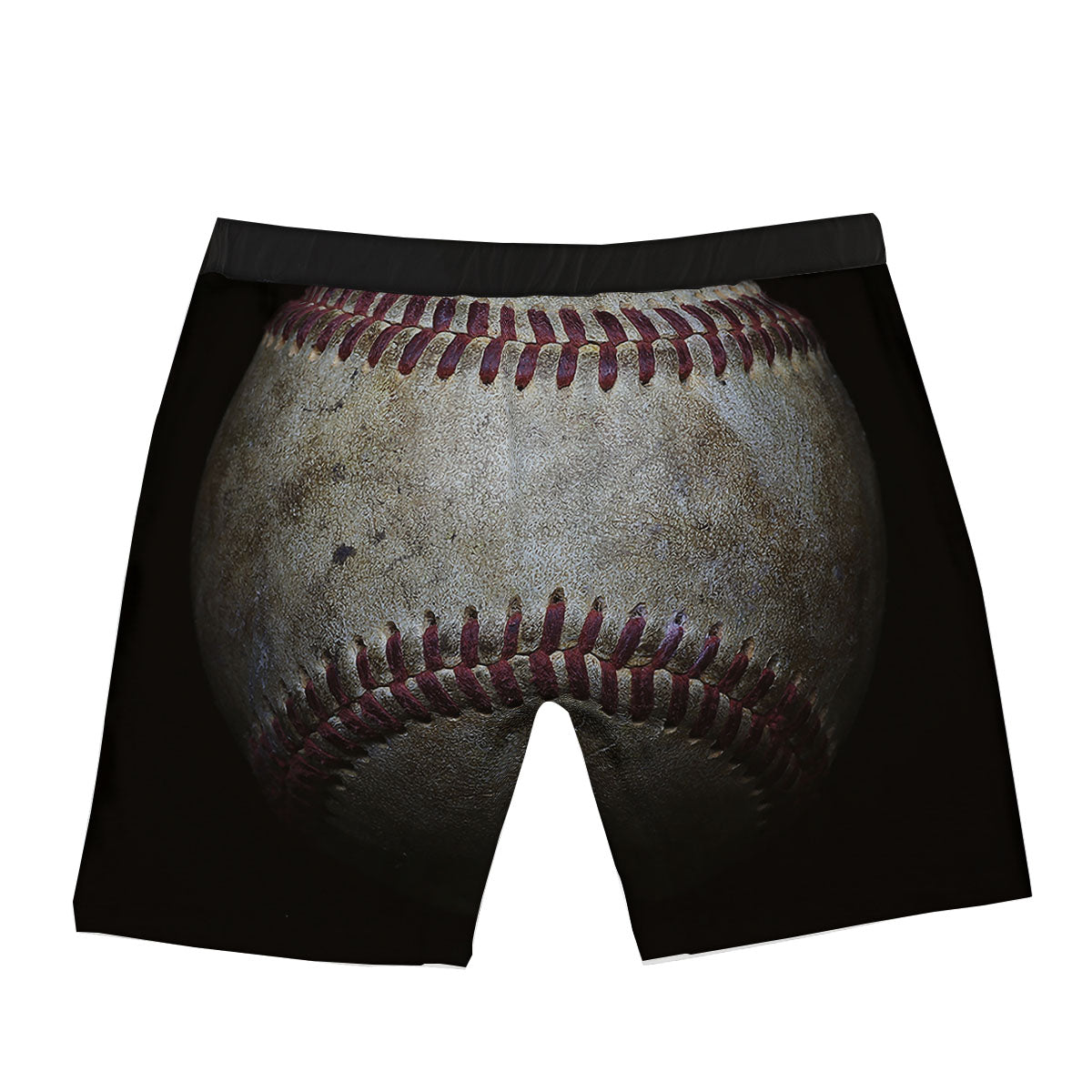 Baseballs Grunge Print Boxer Briefs-grizzshop