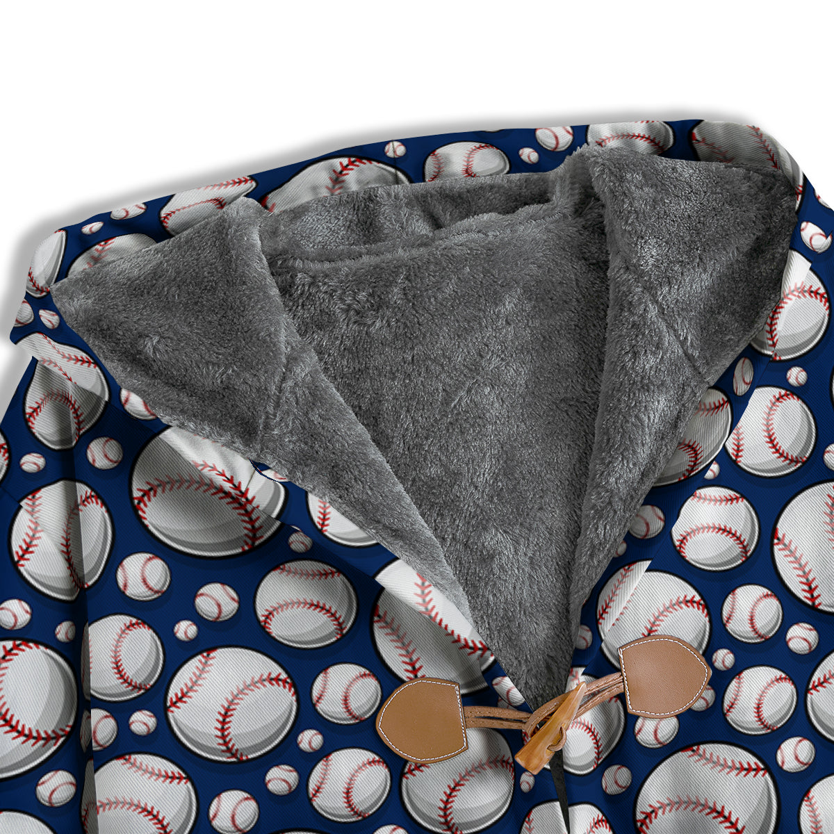 Baseballs Print Pattern Men's Windbreaker Jacket-grizzshop