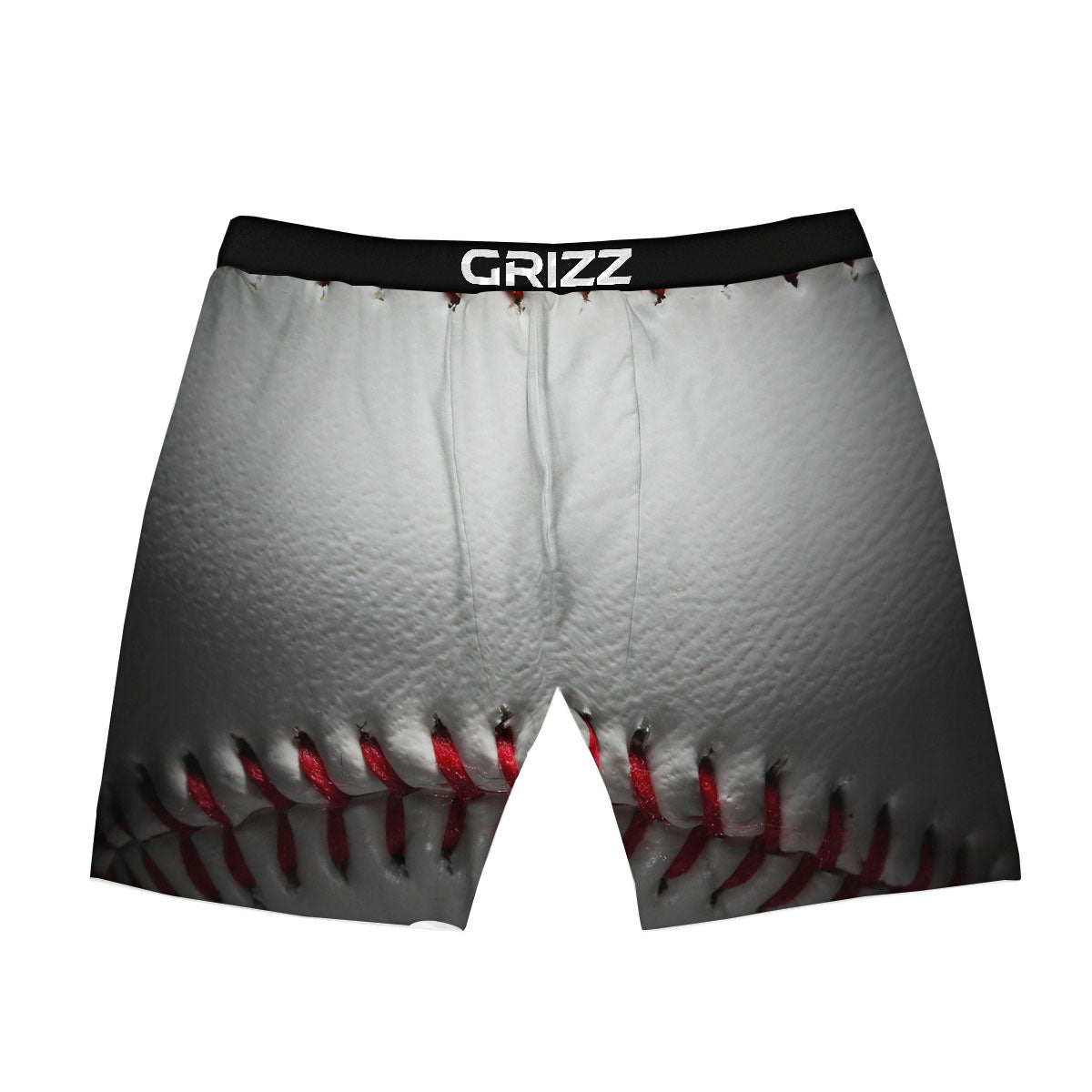 Baseballs Texture Print Boxer Briefs-grizzshop