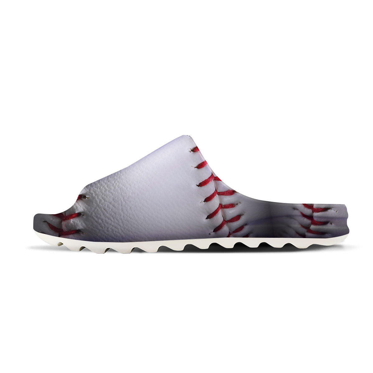 Baseballs Texture Print Sandals-grizzshop