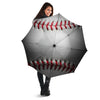 Baseballs Texture Print Umbrella-grizzshop