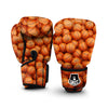 Basketball Pattern Print Boxing Gloves-grizzshop