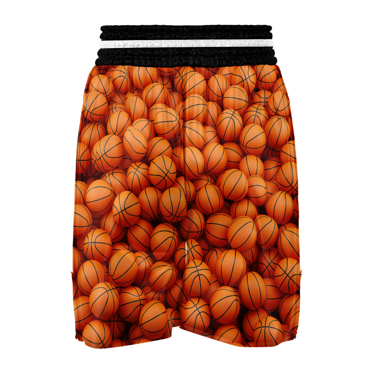 Basketball Pattern Print Boxing Shorts-grizzshop