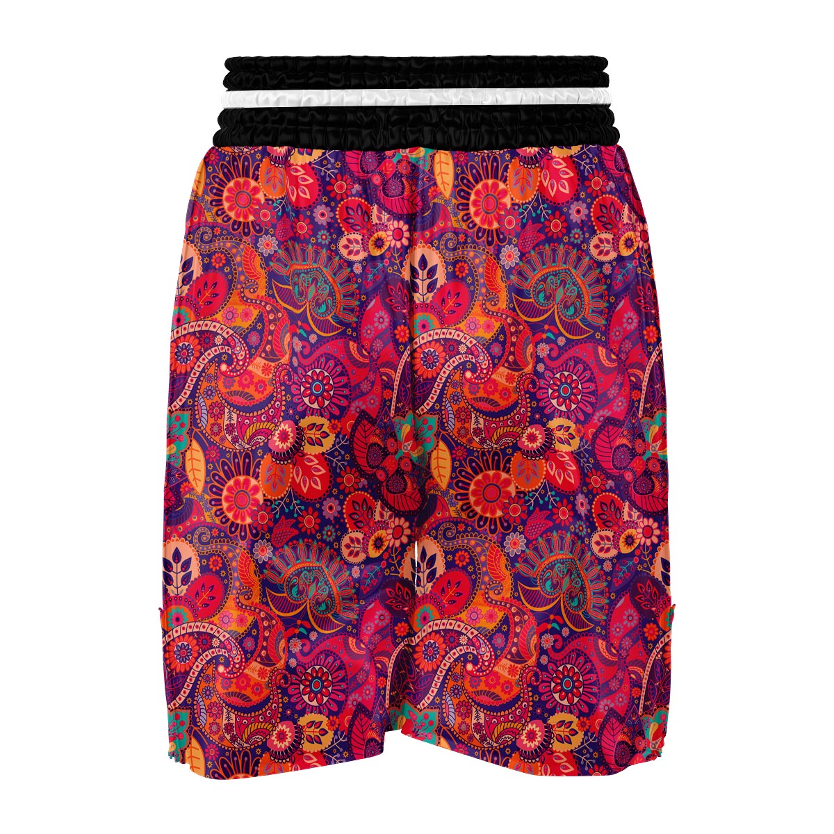 Batik Hippie Boxing Shorts-grizzshop