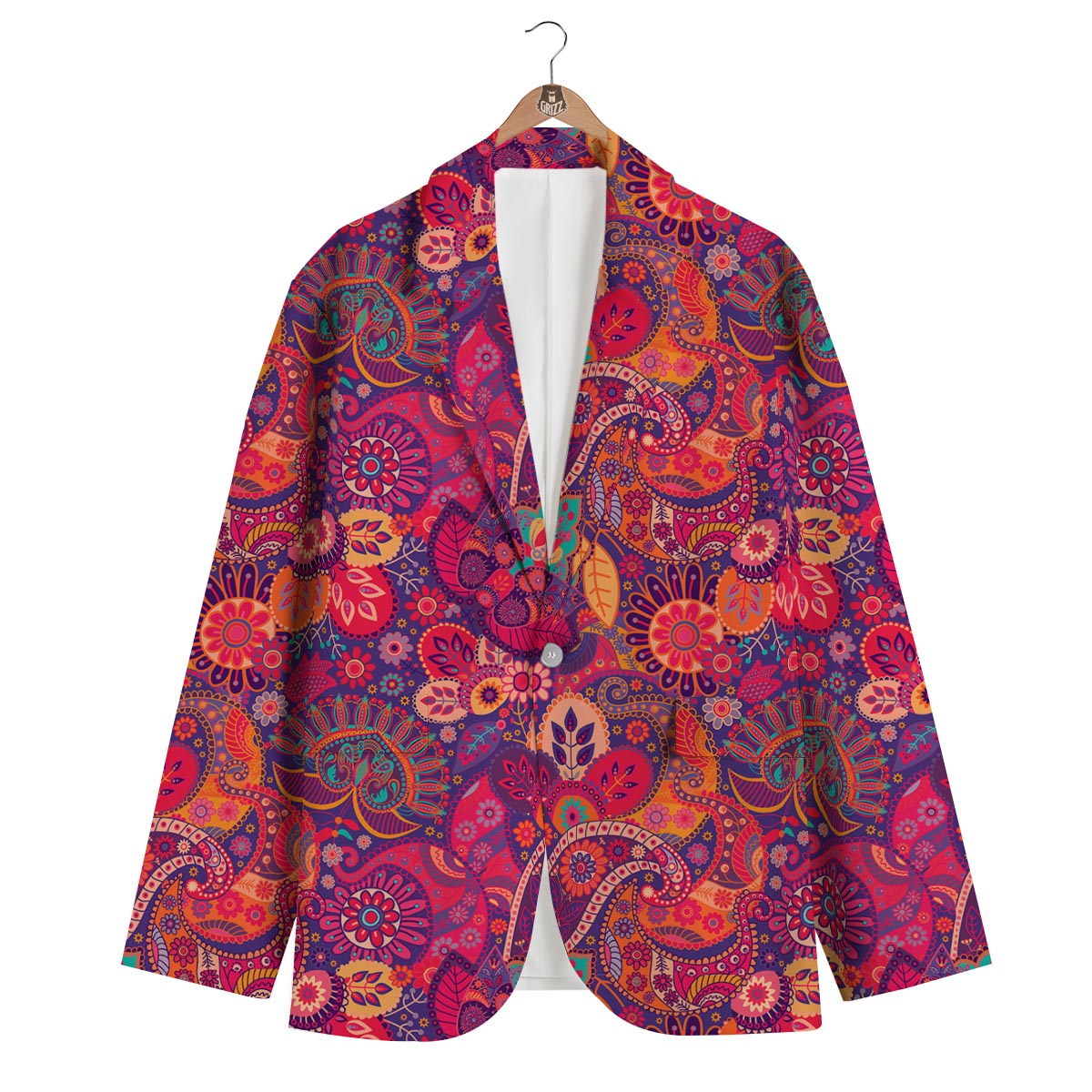 Batik Hippie Men's Blazer-grizzshop