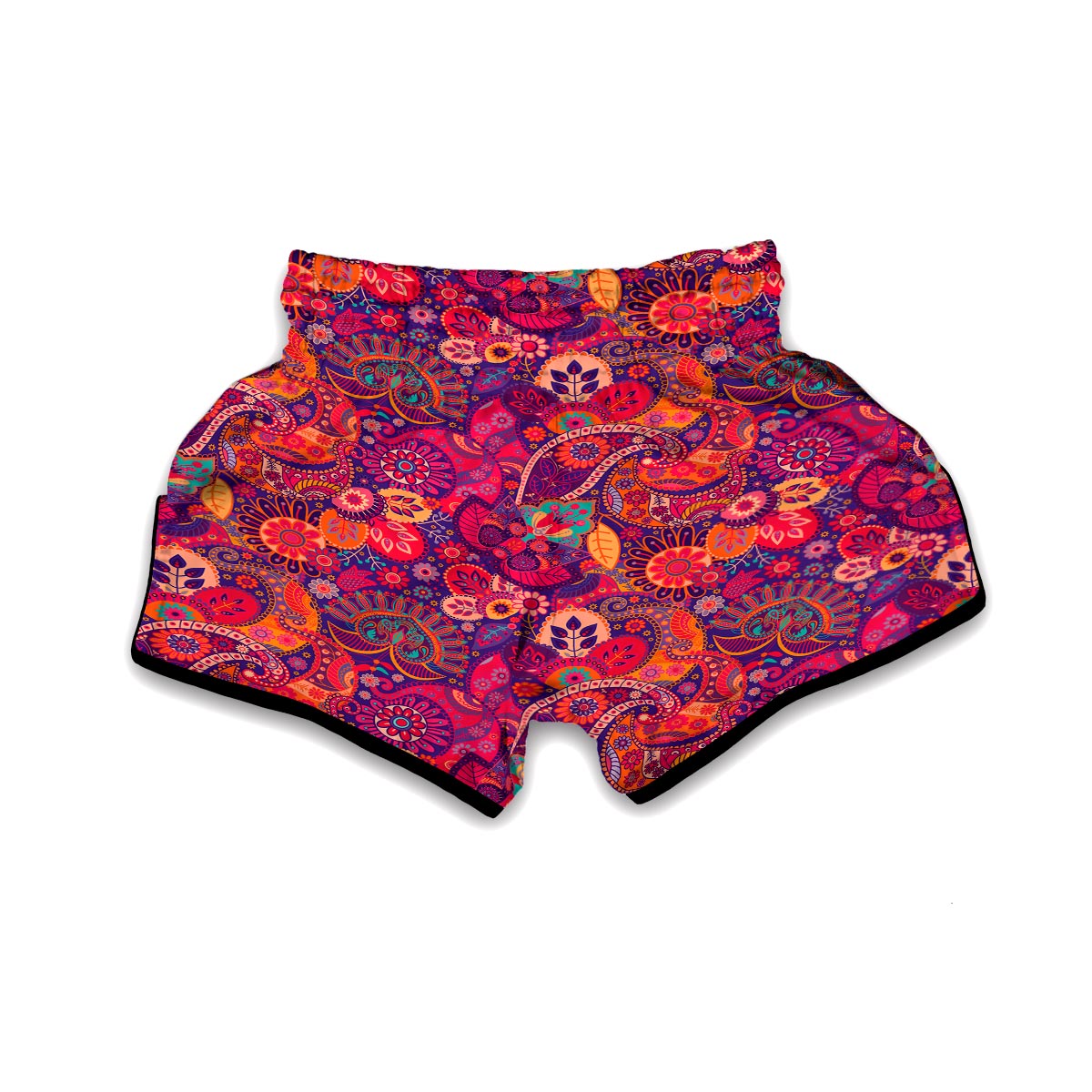 Batik Hippie Muay Thai Boxing Shorts-grizzshop